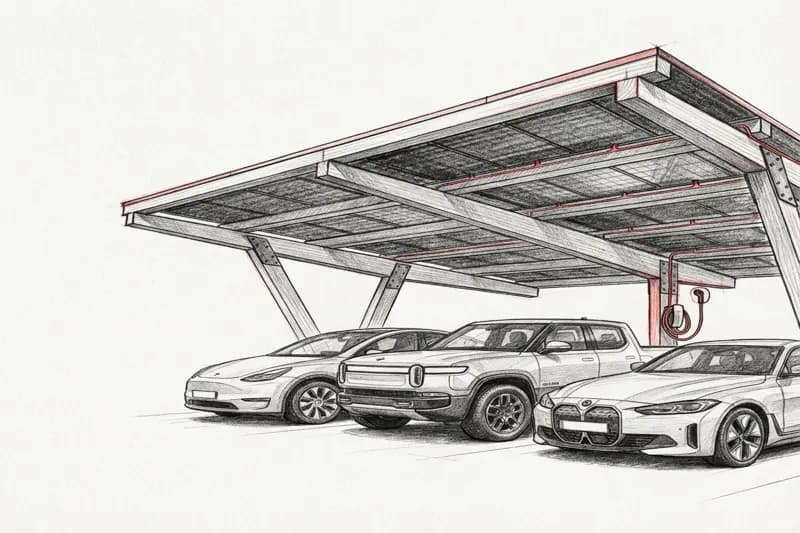 Parking, który produkuje energię